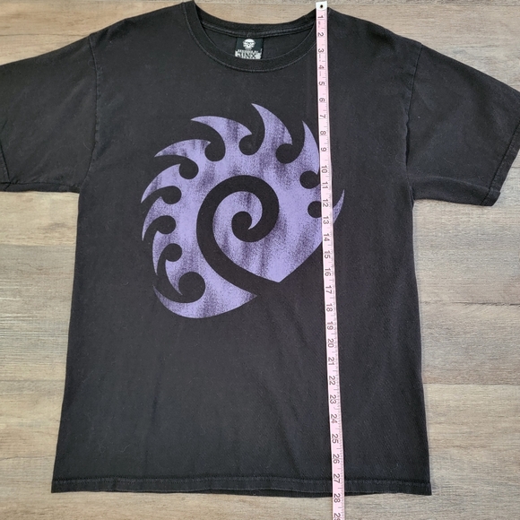 Vintage StarCraft II Medium Zerg Logo Blizzard Entertainment T-Shirt Jinx Gaming - Picture 5 of 9